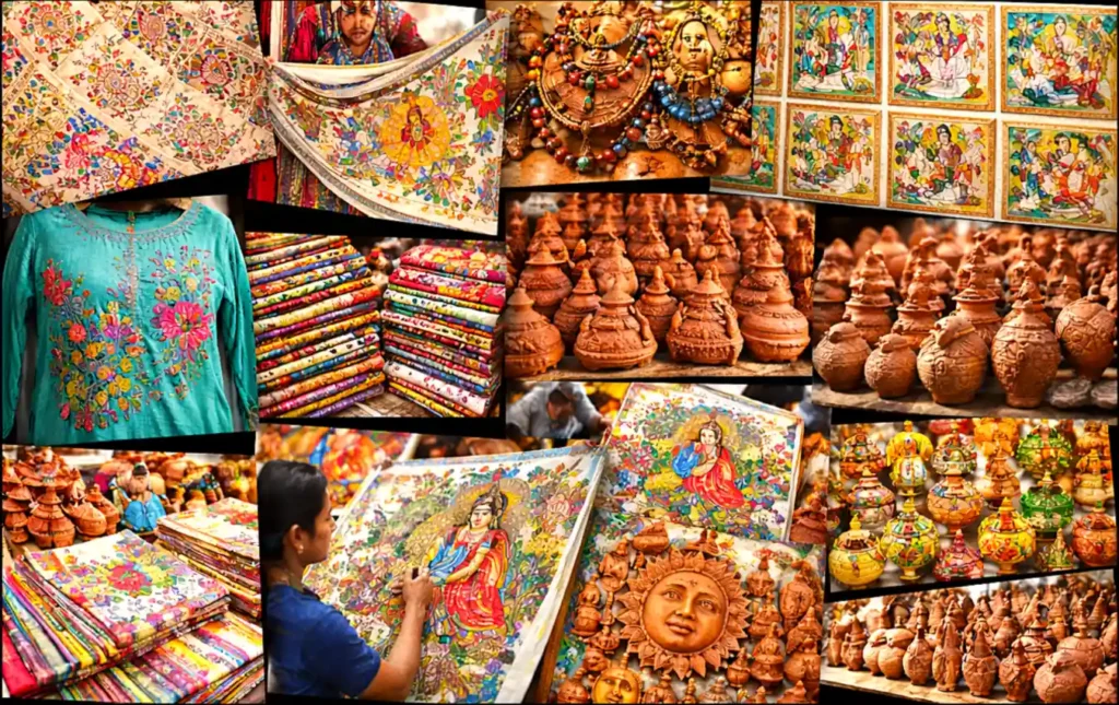 vibrancy of indian handicrafts